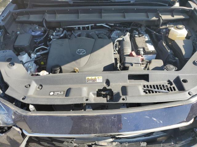 5TDGZRBH7NS593274 - 2022 TOYOTA HIGHLANDER XLE BLUE photo 12