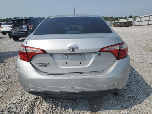 2T1BURHE7GC503509 - 2016 TOYOTA COROLLA L SILVER photo 6