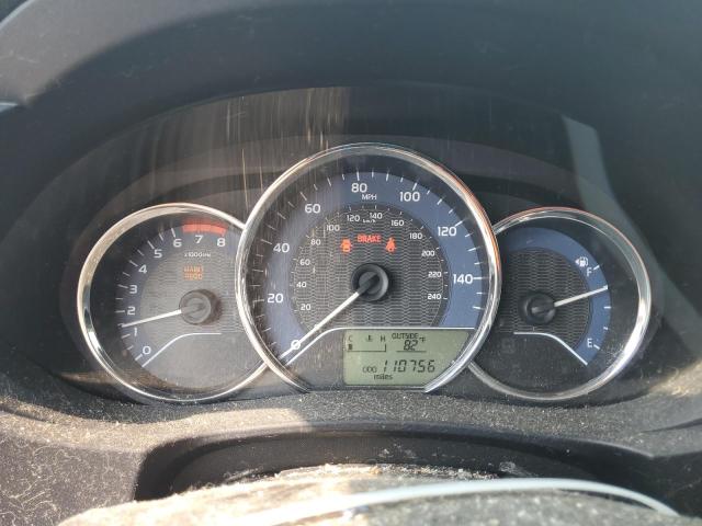 2T1BURHE7GC503509 - 2016 TOYOTA COROLLA L SILVER photo 9