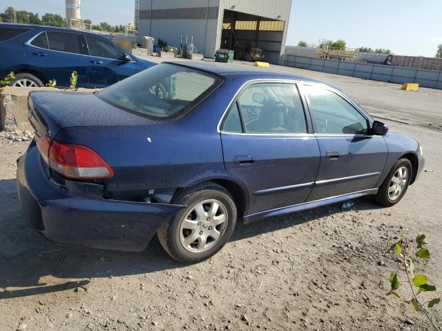 JHMCG56672C031490 - 2002 HONDA ACCORD EX BLUE photo 3