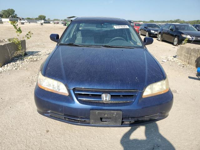 JHMCG56672C031490 - 2002 HONDA ACCORD EX BLUE photo 5