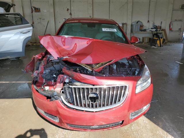 2G4GS5EV4D9188958 - 2013 BUICK REGAL PREMIUM Rouge photo 5