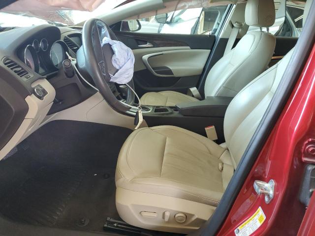 2G4GS5EV4D9188958 - 2013 BUICK REGAL PREMIUM Rouge photo 7