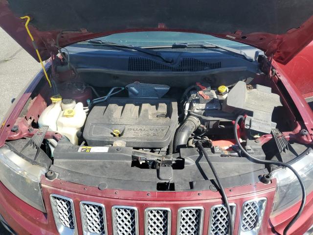 1C4NJDEB1GD803603 - 2016 JEEP COMPASS LATITUDE RED photo 12