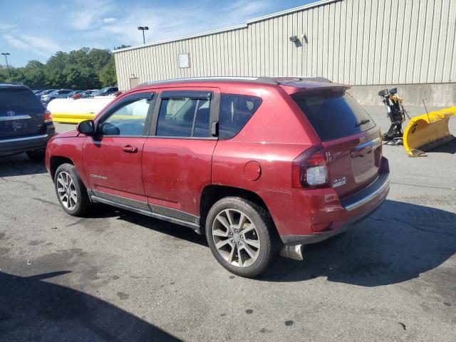 1C4NJDEB1GD803603 - 2016 JEEP COMPASS LATITUDE RED photo 2