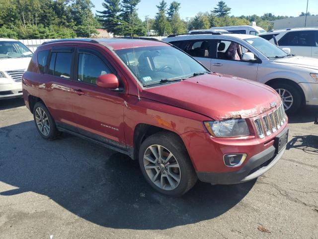1C4NJDEB1GD803603 - 2016 JEEP COMPASS LATITUDE RED photo 4
