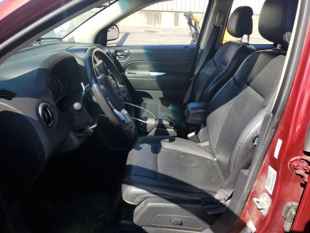 1C4NJDEB1GD803603 - 2016 JEEP COMPASS LATITUDE RED photo 7