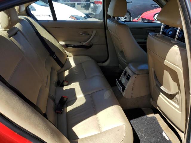 WBAVB17536NK41731 - 2006 BMW 3 SERIES I AUTOMATIC RED photo 10