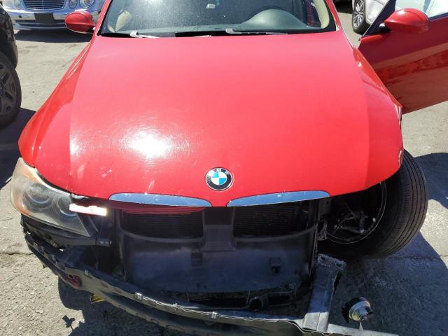WBAVB17536NK41731 - 2006 BMW 3 SERIES I AUTOMATIC RED photo 11