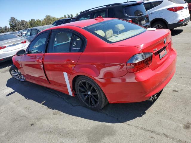 WBAVB17536NK41731 - 2006 BMW 3 SERIES I AUTOMATIC RED photo 2