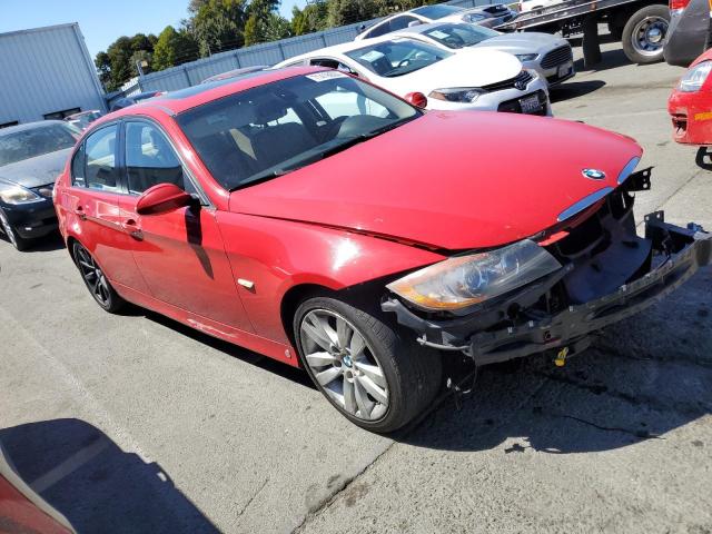 WBAVB17536NK41731 - 2006 BMW 3 SERIES I AUTOMATIC RED photo 4