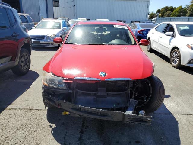 WBAVB17536NK41731 - 2006 BMW 3 SERIES I AUTOMATIC RED photo 5