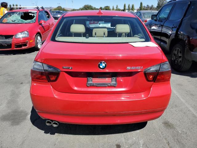 WBAVB17536NK41731 - 2006 BMW 3 SERIES I AUTOMATIC RED photo 6