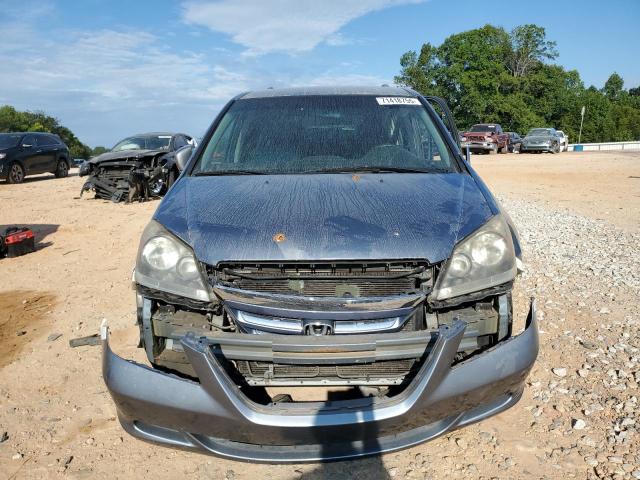 5FNRL38487B093515 - 2007 HONDA ODYSSEY EX BLUE photo 5