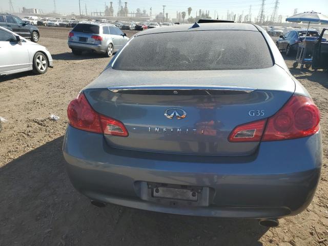 JNKBV61E88M227981 - 2008 INFINITI G35 GRAY photo 6