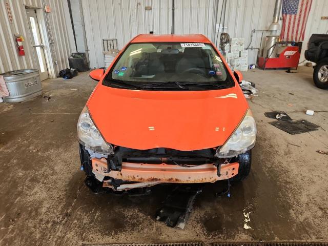 JTDKDTB34C1019834 - 2012 TOYOTA PRIUS C 橙色 照片 5