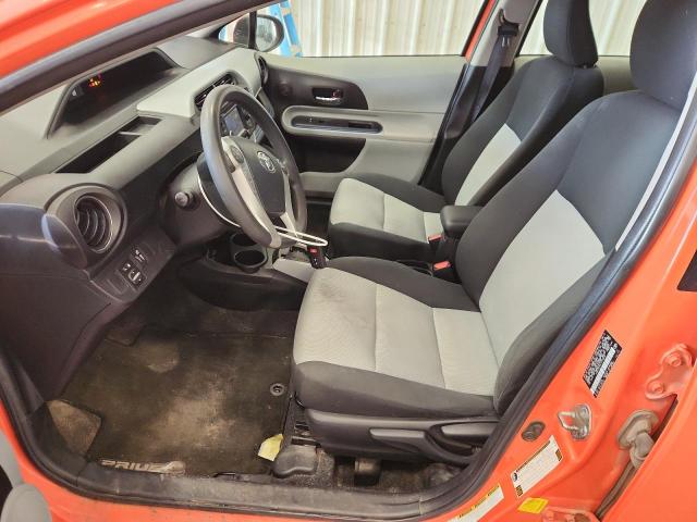 JTDKDTB34C1019834 - 2012 TOYOTA PRIUS C 橙色 照片 7