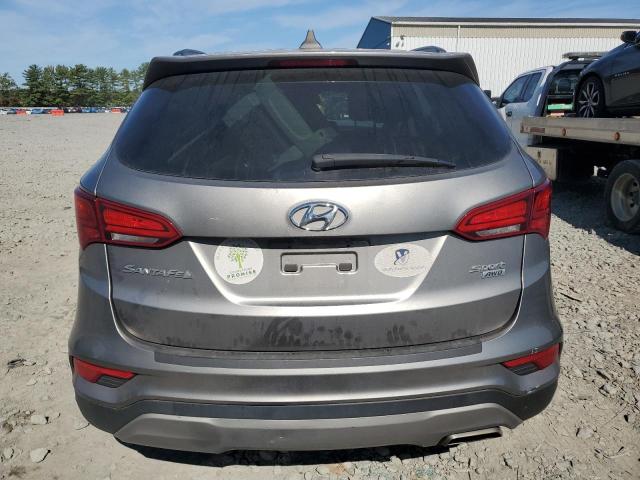 5NMZUDLB9HH007136 - 2017 HYUNDAI SANTA FE S 银色 照片 6