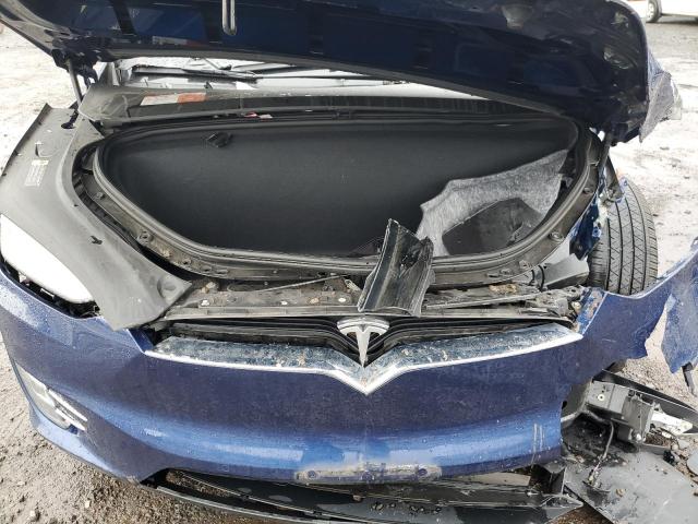 5YJXCDE2XJF089196 - 2018 TESLA MODEL X BLUE photo 12