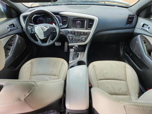 5XXGR4A66DG153078 - 2013 KIA OPTIMA SX WHITE photo 8