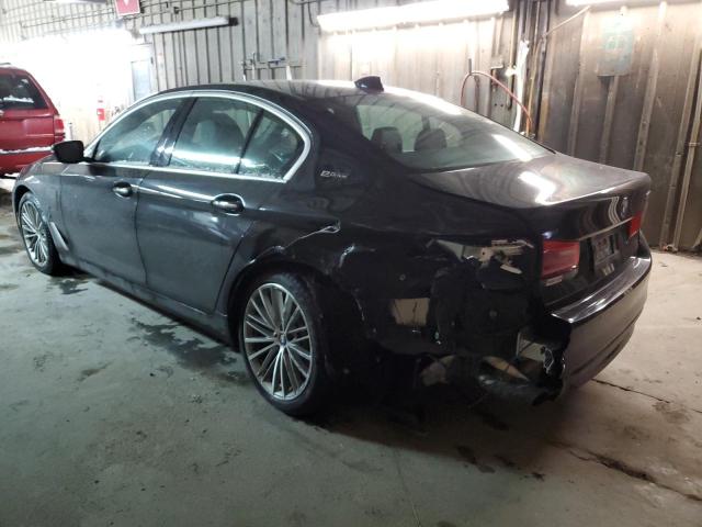 WBAJB1C54JB374285 - 2018 BMW 530XE BLACK photo 2