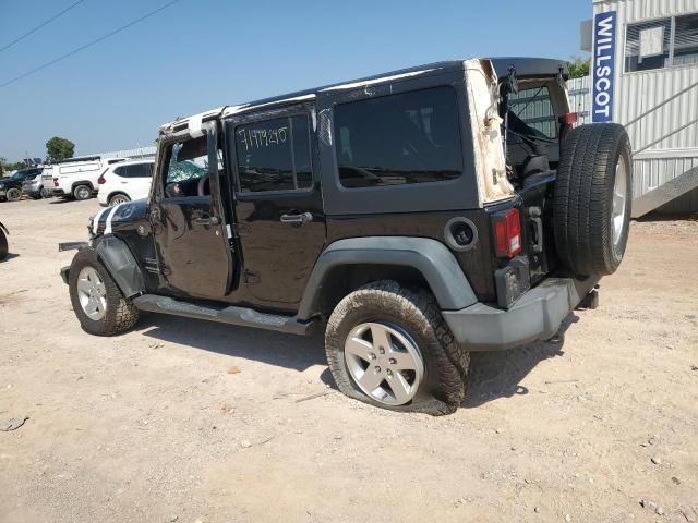 1C4BJWDG2GL106586 - 2016 JEEP WRANGLER UNLIMITED SPORT BLACK photo 2