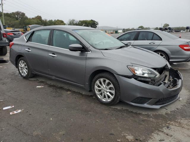 3N1AB7AP9HY220325 - 2017 NISSAN SENTRA S SILVER photo 4