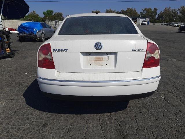 WVWPD63B92P434527 - 2002 VOLKSWAGEN PASSAT GLS WHITE photo 6