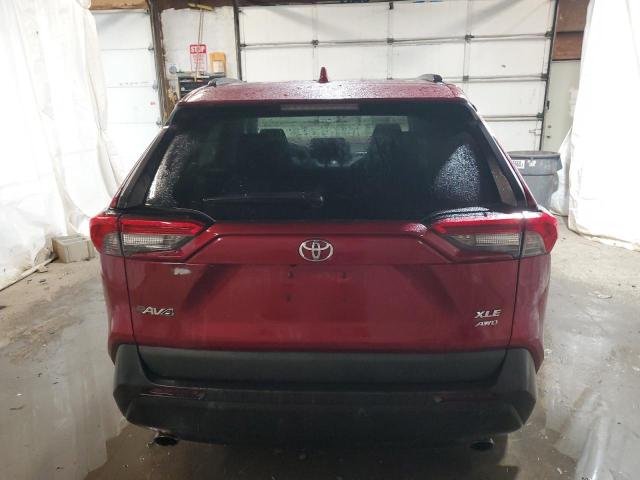 2T3P1RFV2LW135340 - 2020 TOYOTA RAV4 XLE BURGUNDY photo 6