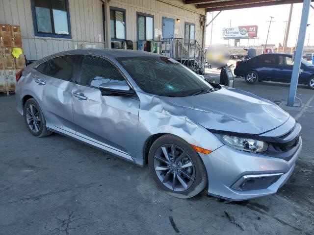 19XFC1F34LE216986 - 2020 HONDA CIVIC EX SILVER photo 4