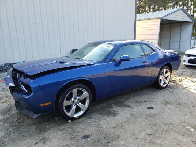 2B3CJ5DT3AH322061 - 2010 DODGE CHALLENGER R/T BLUE photo 1