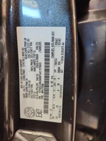 1FMCU9G95FUC17003 - 2015 FORD ESCAPE SE GRAY photo 13