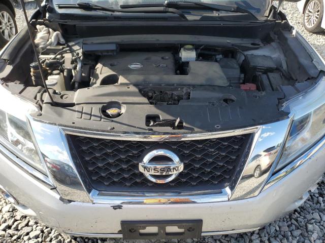5N1AR2MM7FC619989 - 2015 NISSAN PATHFINDER S 银色 照片 12
