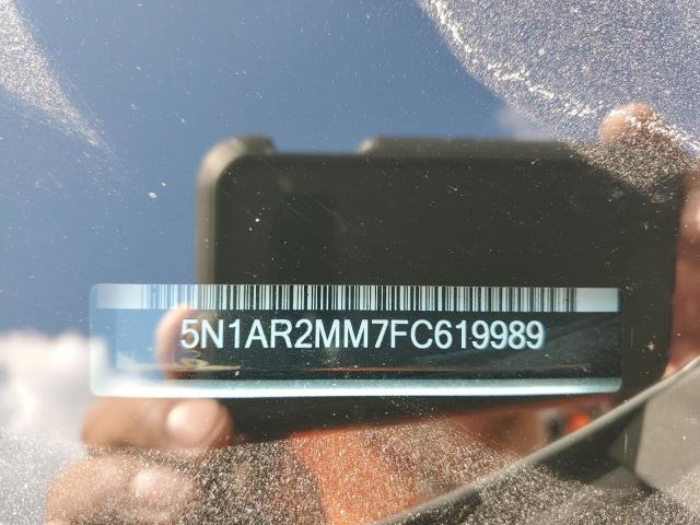 5N1AR2MM7FC619989 - 2015 NISSAN PATHFINDER S 银色 照片 13