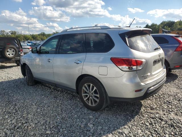 5N1AR2MM7FC619989 - 2015 NISSAN PATHFINDER S 银色 照片 2