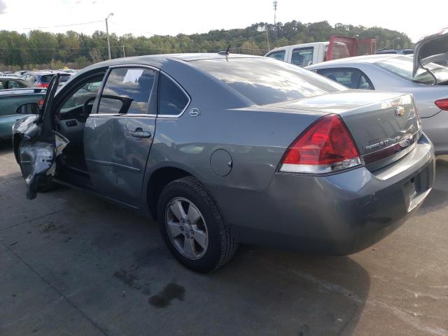 2G1WT58K889133233 - 2008 CHEVROLET IMPALA LT GRAY photo 2