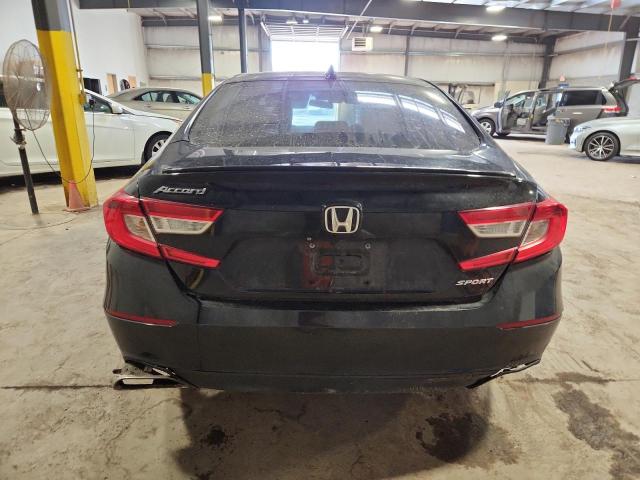 1HGCV1F38JA030222 - 2018 HONDA ACCORD SPORT Սև լուսանկար 6