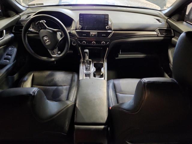 1HGCV1F38JA030222 - 2018 HONDA ACCORD SPORT Սև լուսանկար 8