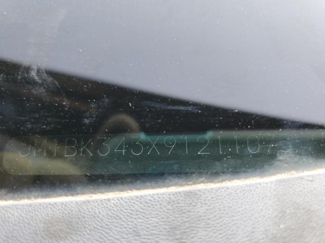 JM1BK343X91211075 - 2009 MAZDA 3 S GRAY photo 12