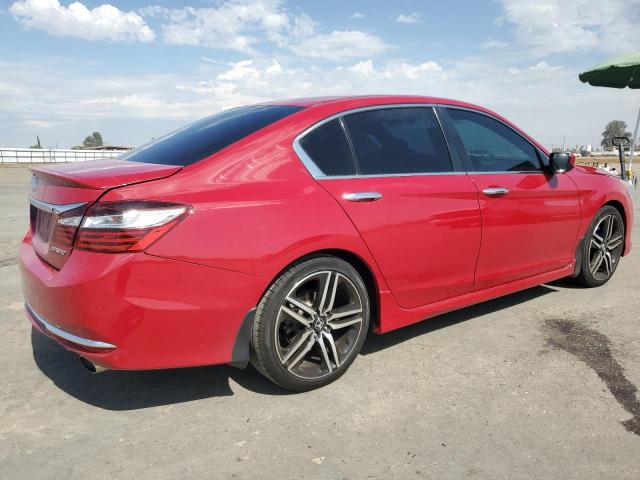 1HGCR2F57HA272697 - 2017 HONDA ACCORD SPORT 红色 照片 3