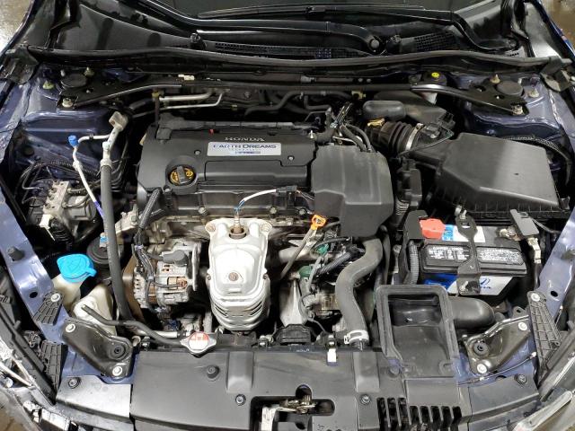 1HGCR2F81DA257343 - 2013 HONDA ACCORD EXL BLUE photo 11