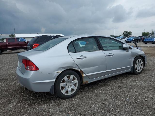 1HGFA15596L112984 - 2006 HONDA CIVIC LX SILVER photo 3