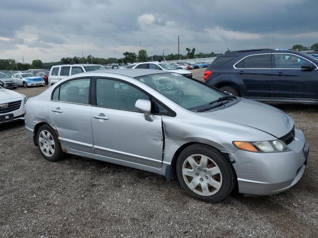 1HGFA15596L112984 - 2006 HONDA CIVIC LX SILVER photo 4