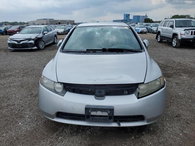 1HGFA15596L112984 - 2006 HONDA CIVIC LX SILVER photo 5