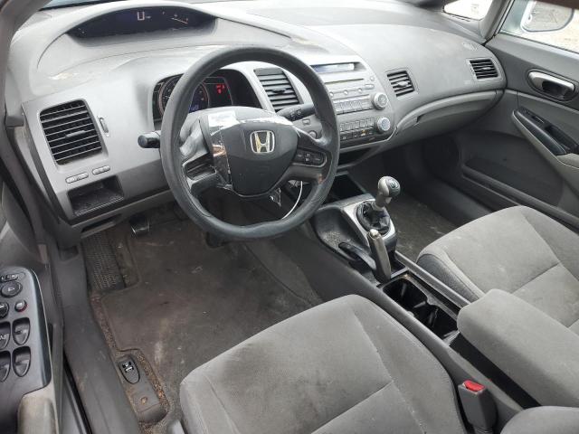 1HGFA15596L112984 - 2006 HONDA CIVIC LX SILVER photo 8