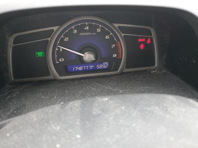 1HGFA15596L112984 - 2006 HONDA CIVIC LX SILVER photo 9