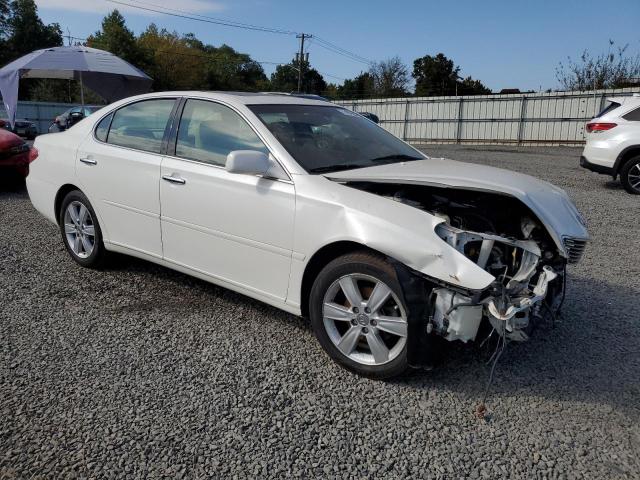 JTHBA30G355142257 - 2005 LEXUS ES 330 WHITE photo 4