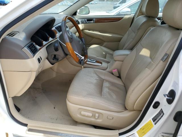 JTHBA30G355142257 - 2005 LEXUS ES 330 WHITE photo 7