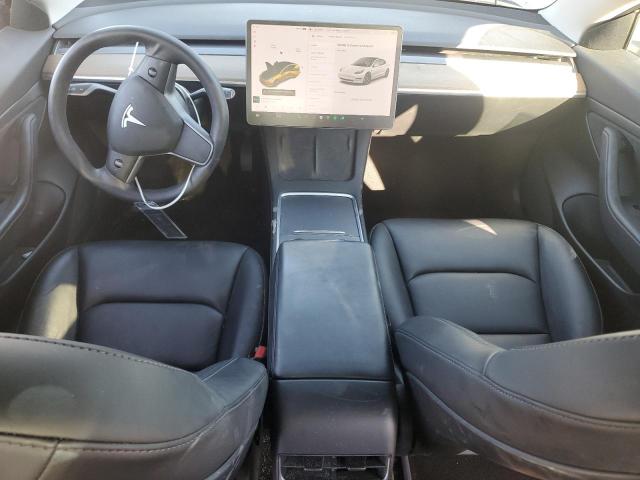 5YJ3E1EA7MF921287 - 2021 TESLA MODEL 3 BLUE photo 8