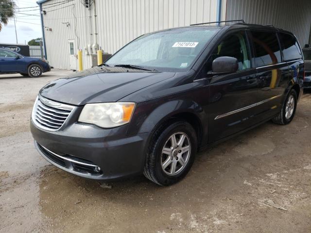 2C4RC1BG6CR381779 - 2012 CHRYSLER TOWN & COU TOURING 灰色 照片 1